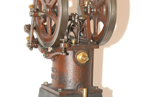 Ein Motor der Firma Louis Heinrici, gebaut ca. 1915