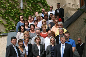 Die Teilnehmer an der ERP-Auftaktveranstaltung an der WHZ.