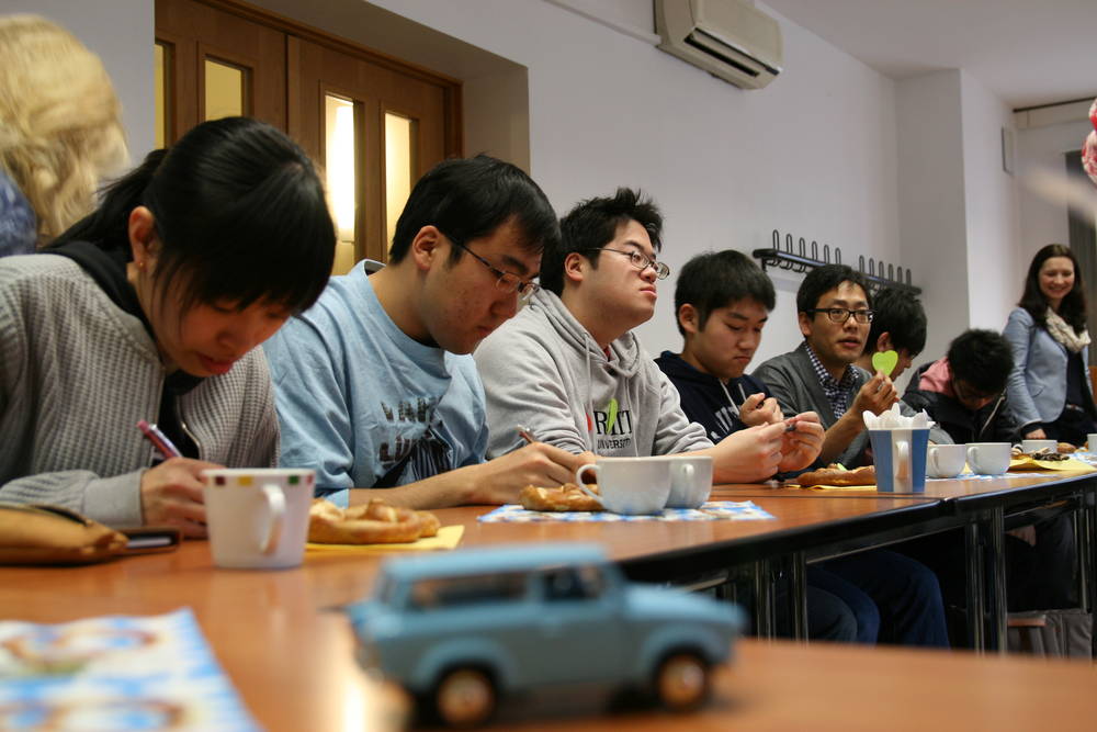 15 Studierende unserer japanischen Partnerhochschule in Muroran besuchen ab 27. Februar eine Woche die WHZ.