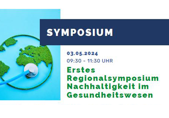 Abbildung: Symposium Nachhaltigkeit im Gesundheitswesen